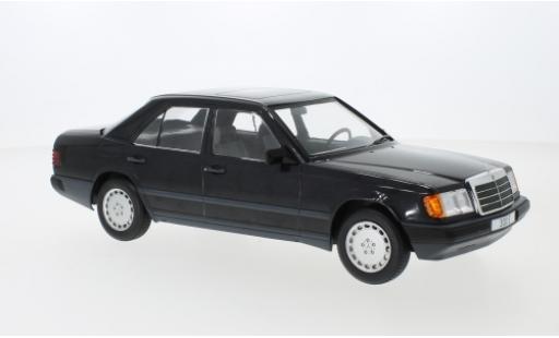 Mercedes 300 1/18 MCG E (W124) metallic black 1984 diecast model cars