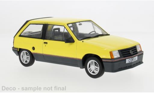 Opel Corsa 1/18 MCG A SR gelb 1983 1:18 diecast model cars