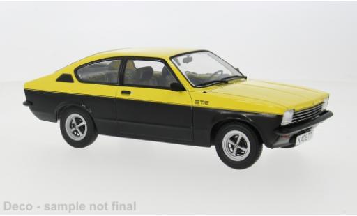 Diecast model cars Opel Kadett 1/18 MCG C Coupe GT/E gelb/schwarz 1975 1:18 Opel Kadett 1/18 MCG C Coupe GT/E gelb/schwarz 1975 1:18 diecast model cars