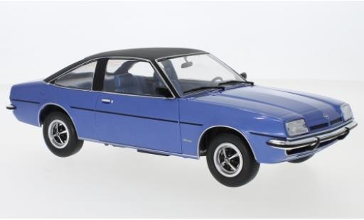 Diecast model cars Opel Manta 1/18 MCG B Berlinetta metallic blue/black 1975 Opel Manta 1/18 MCG B Berlinetta metallic blue/black 1975 diecast model cars