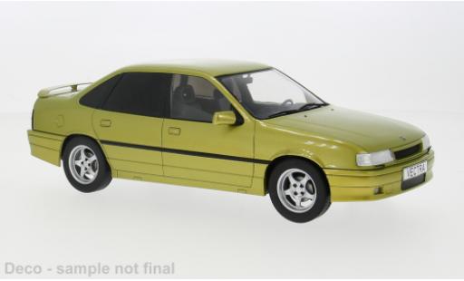 Diecast model cars Opel Vectra 1/18 MCG A 2000 metallise gelb 1988 1:18 Opel Vectra 1/18 MCG A 2000 metallise gelb 1988 1:18 diecast model cars