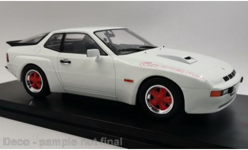 Porsche 924 1/18 MCG Carrera GT white 1981 mit reden Felgen diecast model cars