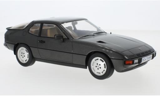 Porsche 924 1/18 MCG Turbo metallic grey 1979 diecast model cars