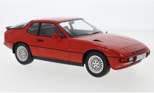 Porsche 924 1/18 MCG Turbo red 1979 diecast model cars