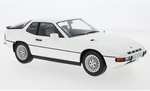 Porsche 924 1/18 MCG Turbo white 1979 diecast model cars
