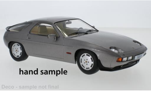Porsche 928 1/18 MCG S metallic grey 1980 diecast model cars