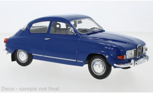 Saab 96 1/18 MCG V4 blue 1971 diecast model cars