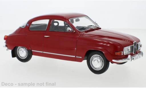Saab 96 1/18 MCG V4 red 1971 diecast model cars