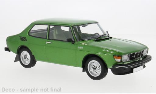 Saab 99 1/18 MCG Turbo grün 1977 1:18 diecast model cars