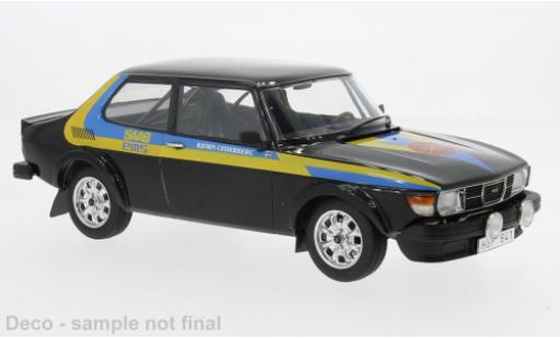 Saab 99 1/18 MCG Turbo schwarz/Dekor 1977 1:18 diecast model cars