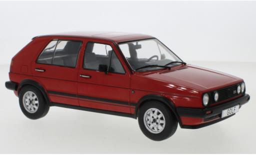 Diecast model cars Volkswagen Golf 1/18 MCG II GTD red 1984 5-trg. Volkswagen Golf 1/18 MCG II GTD red 1984 5-trg. diecast model cars