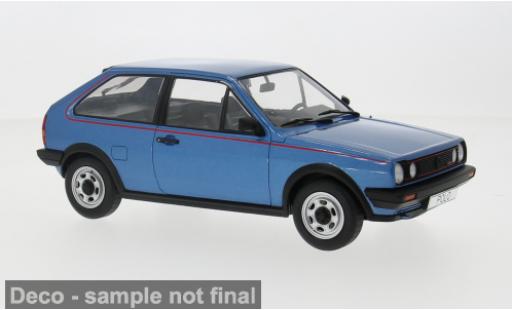 Diecast model cars Volkswagen Polo 1/18 MCG II Coupe GT metallise blau 1985 1:18 Volkswagen Polo 1/18 MCG II Coupe GT metallise blau 1985 1:18 diecast model cars