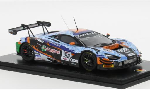 Diecast model cars McLaren 720 1/43 Spark S GT3 EVO #188 1:43 McLaren 720 1/43 Spark S GT3 EVO #188 1:43 diecast model cars