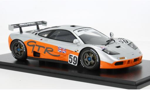 Diecast model cars McLaren F1 GTR GTR 24h Le Mans 1995 #59 Y.Dalmas/P-H.Raphanel 1/18 Spark