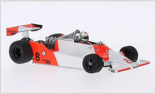 McLaren M29 Base 1/43 Spark No.8 formula 1 GP Long Beach 1981 diecast model cars