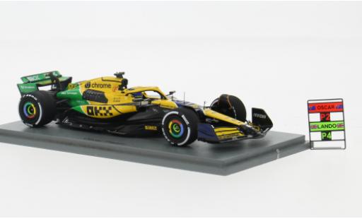 McLaren F1 1/43 Spark MCL38 GP Monaco 2024 Team #81 O.Piastri 1:43 diecast model cars