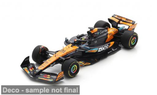 McLaren F1 1/43 Spark MCL39 Formel 1 GP Abu Dhabi 2025 Team #81 O.Piastri 1:43 diecast model cars