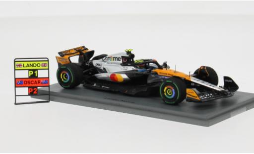 Diecast model cars McLaren F1 MCL39 Formel 1 GP Gro&Atilde;�britannien 2025 Team #4 L.Norris 1/43 Spark