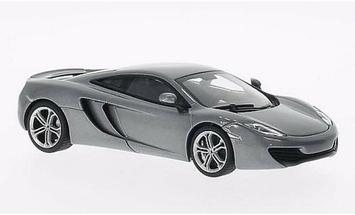 McLaren MP4-12C Base 1/43 Autoart grey 2011 diecast model cars