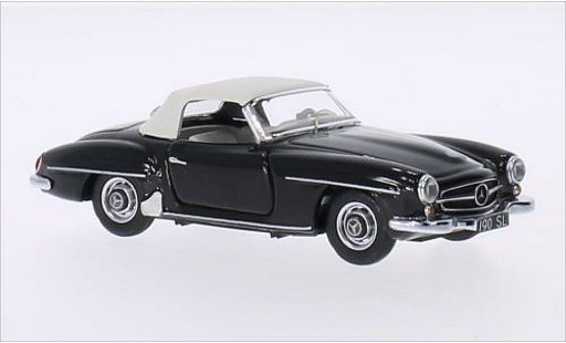 Mercedes 190 Base 1/43 Rio (W121 BII) black 1959 diecast model cars