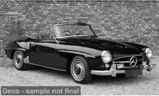 Mercedes 190 1/18 I Norev SL (W121) schwarz 1955 1:18 diecast model cars