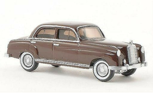 Mercedes 220 Base 1/87 Wiking brown diecast model cars