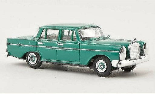 Mercedes 220 Base 1/87 Busch green 1959 diecast model cars
