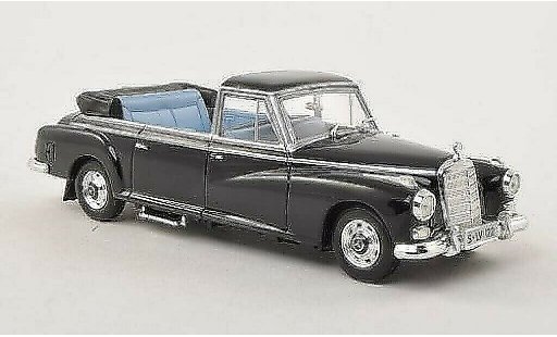 Mercedes 300 Landaulet 1/43 Norev d (W189) black Konrad Adenauer 1963 diecast model cars