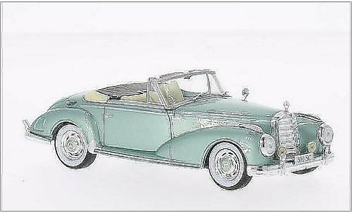 Mercedes 300 Base 1/43 WhiteBox (W186) SC Roadster metallic green 1956 diecast model cars