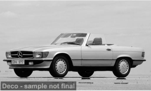Mercedes 450 1/18 I Norev SL (R 107) silber 1985 1:18 diecast model cars