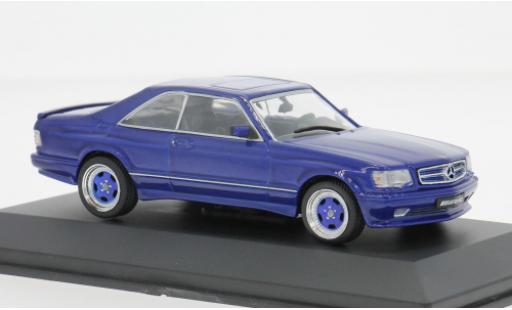 Mercedes 560 1/43 Solido SEC (C126) AMG blau 1:43 diecast model cars