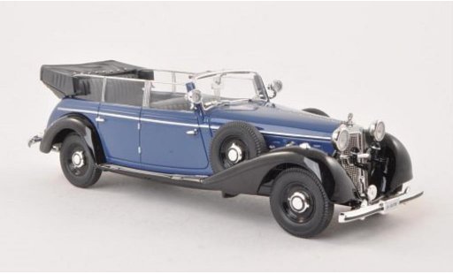 Mercedes 770 Cabriolet 1/43 Signature Convertible blue/black 1938 diecast model cars