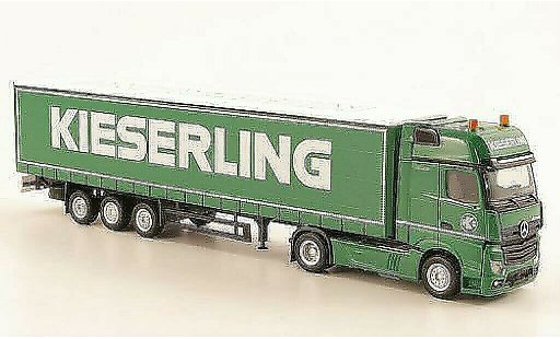 Mercedes Actros Base 1/87 Herpa 11 Kieserling Gardinenplanen-SZ diecast model cars