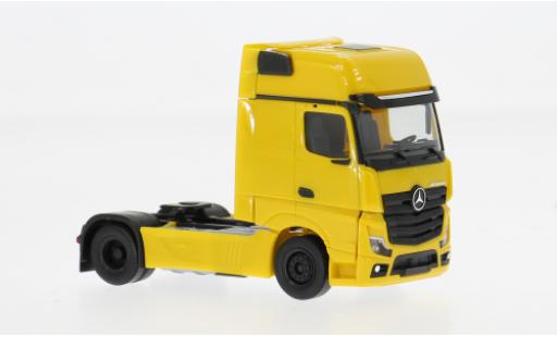 Mercedes Actros 1/87 Herpa 18 L gelb 1:87 diecast model cars