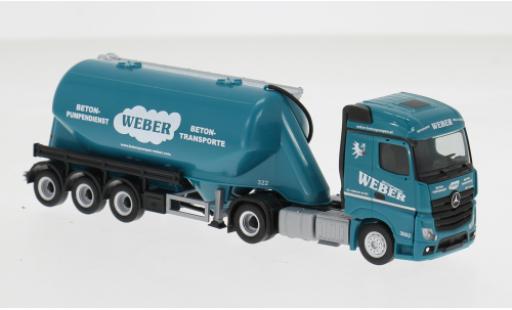 Mercedes Actros 1/87 Herpa 18 Streamspace Weber Betonpumpen (A) 1:87 diecast model cars