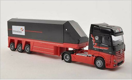 Mercedes Actros Bigspace 1/87 AWM 2 /Aerop. Schmitt/StoraEnso Innenlader-SZ diecast model cars