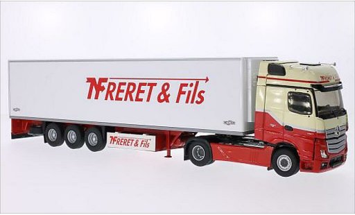 Mercedes Actros Gigaspace 1/43 Eligor 2 Freret & Fils diecast model cars