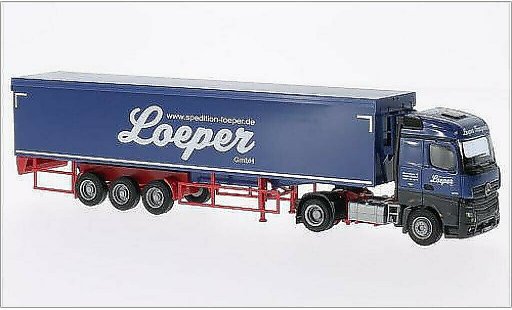 Mercedes Actros Streamspace 1/87 AWM 2 Loeper Kipp-SZ diecast model cars