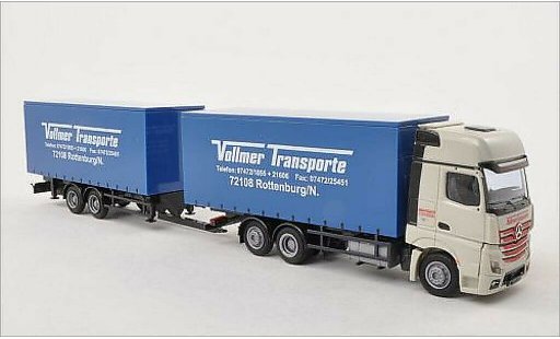 Mercedes Actros Gigaspace 1/87 AWM 2 Vollmer Giga.-G-KTaHZ diecast model cars