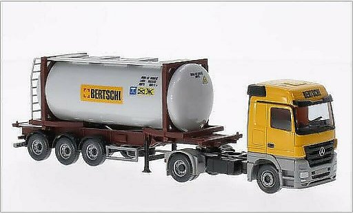 Mercedes Actros Base 1/87 Wiking Bertschi diecast model cars