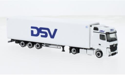 Mercedes Actros 1/87 Herpa Bigspace DSV (DK) 1:87 diecast model cars