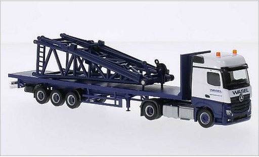 Mercedes Actros Bigspace 1/87 Herpa Wasel diecast model cars