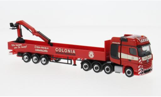 Diecast model cars Mercedes Actros 1/87 Herpa Colonia 1:87 Mercedes Actros 1/87 Herpa Colonia 1:87 diecast model cars
