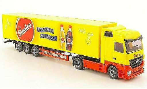 Mercedes Actros Base 1/87 Wiking Gardinenplanensattelzug Sinalco diecast model cars