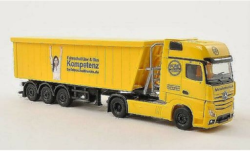 Mercedes Actros Gigaspace 1/87 Herpa Fahrschultrucks.de Stoffel-Liner-SZ diecast model cars