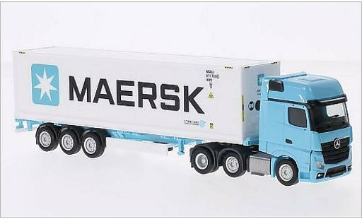 Mercedes Actros Gigaspace 1/87 Herpa Maersk diecast model cars