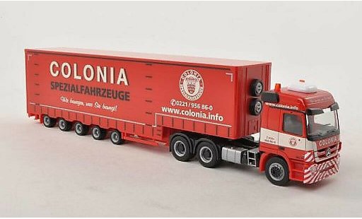 Mercedes Actros Base 1/87 Herpa L 08 Colonia Volumen-SZ diecast model cars