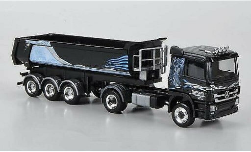 Mercedes Actros Base 1/87 Herpa L 08 Rundmulden-SZ Wagner diecast model cars