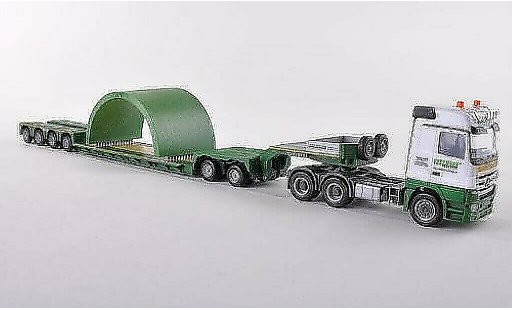 Mercedes Actros Base 1/87 Herpa LH 08 Vossmann Tieflade-SZ with Betonhalbschale diecast model cars