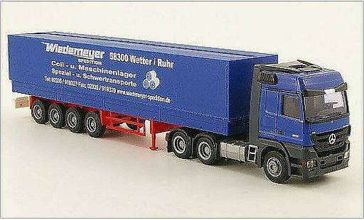 Mercedes Actros Base 1/87 AWM LH/Aerop. Wiedemeyer PrSZ diecast model cars